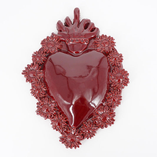 Exvoto large MARGHERITE bordeaux EXVOTO LARGE MARGHERITE BORDEAUX FRATANTONI 