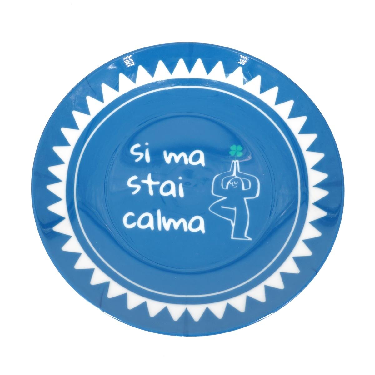 Piattino SI MA STAI CALMA PIATTINO SI MA STAI CALMA  Palermouno 