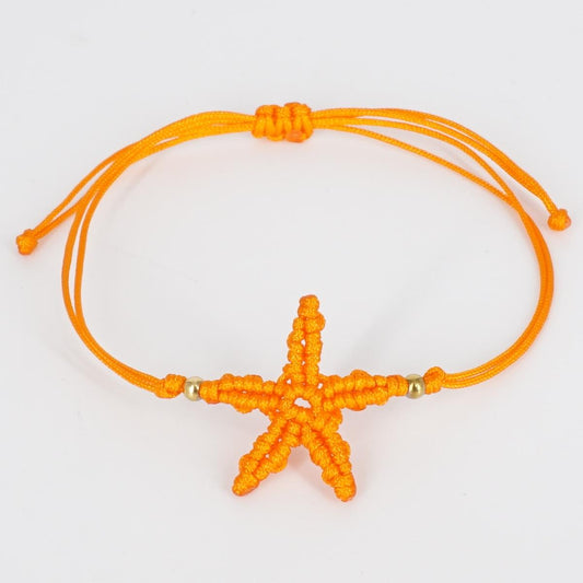 Bracciale STELLA MARINA ARANCIONE BRACCIALE STELLA MARINA ARANCIONE NOMADEA 