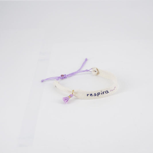 BREATHE tassel bracelet