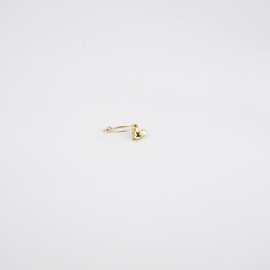 Orecchino cuore X