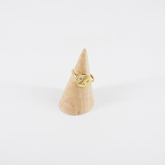 SOPHIE GIOIELLI ANELLO TONDO STELLINE STRASS