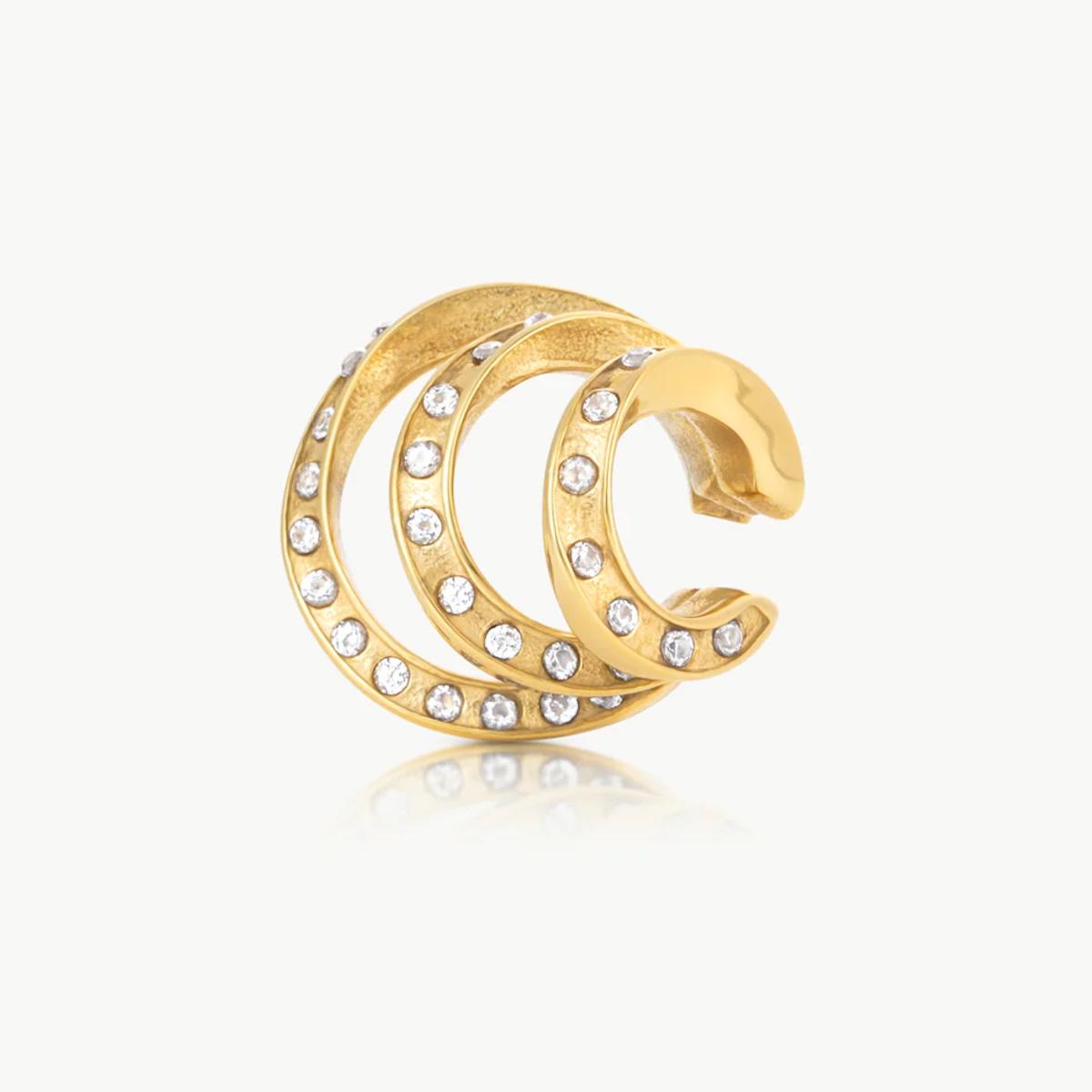 EARCUFF TRIPLO ZIRCONI EARCUFF TRIPLO ZIRCONI  YPARIS 