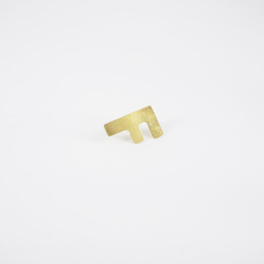 Decorative nail letter F