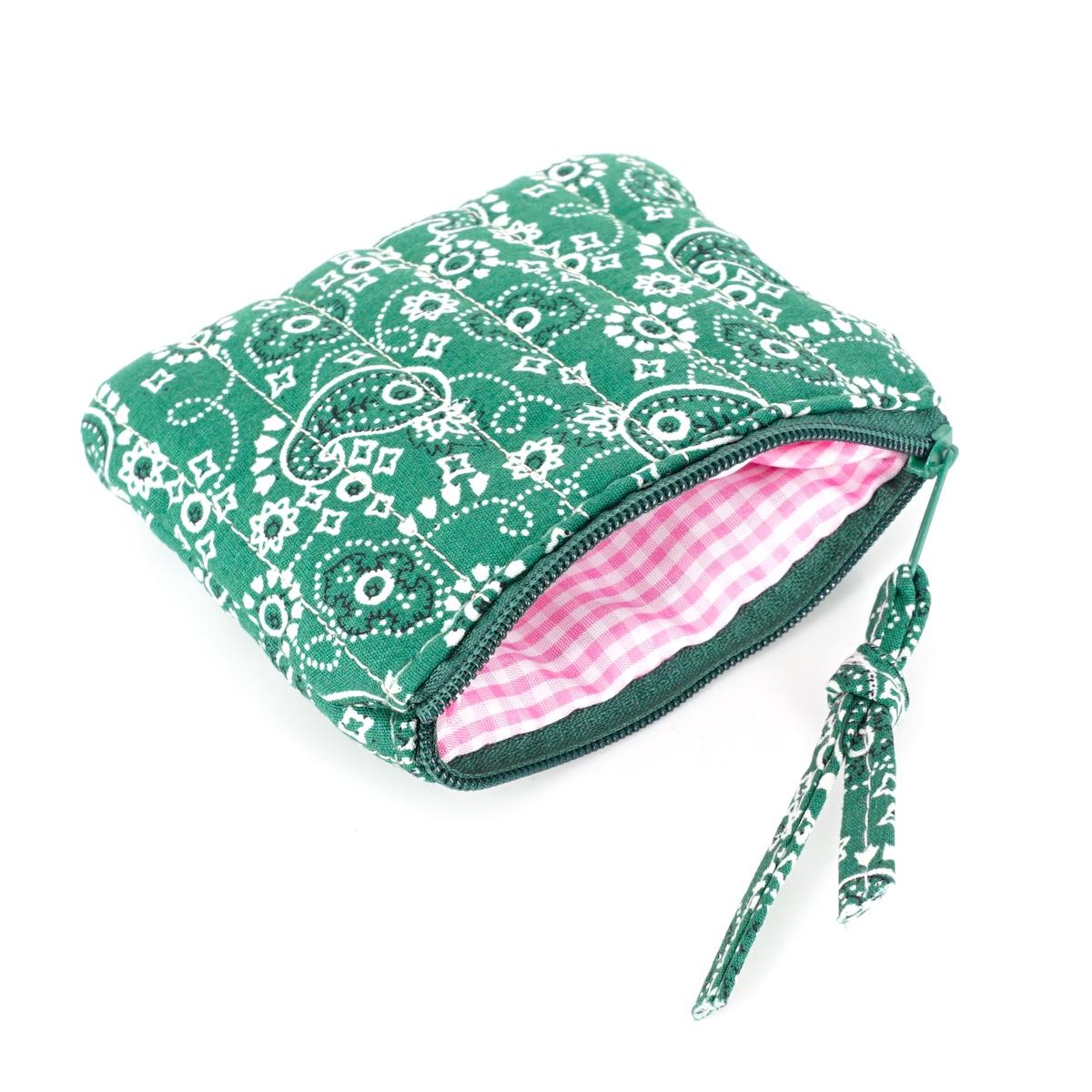 MINI POCHETTE BANDANA VERDE MINI POCHETTE BANDANA VERDE NARKISSO 
