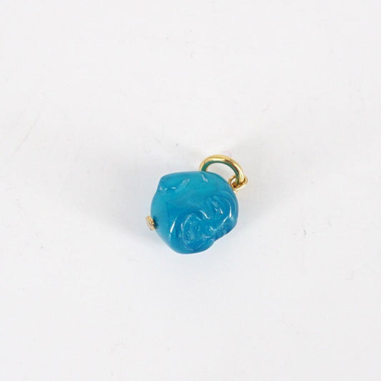 Charm BUDDHA teal