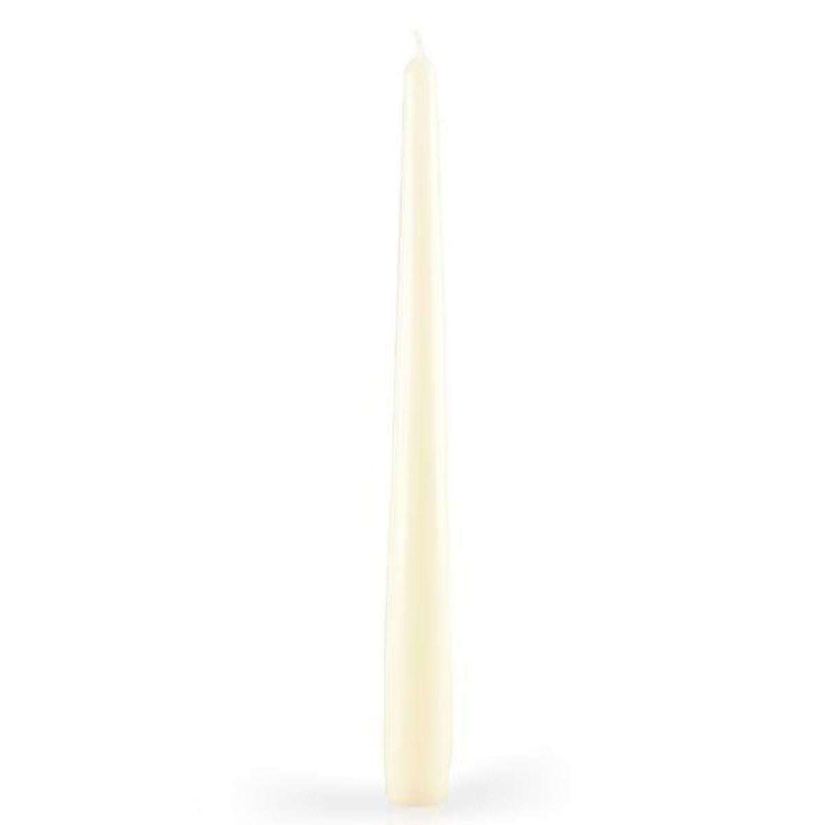 Candela stelo 25 cm AVORIO CANDELA 25 CM LACCATA AVORIO CERERIA DI GIORGIO 