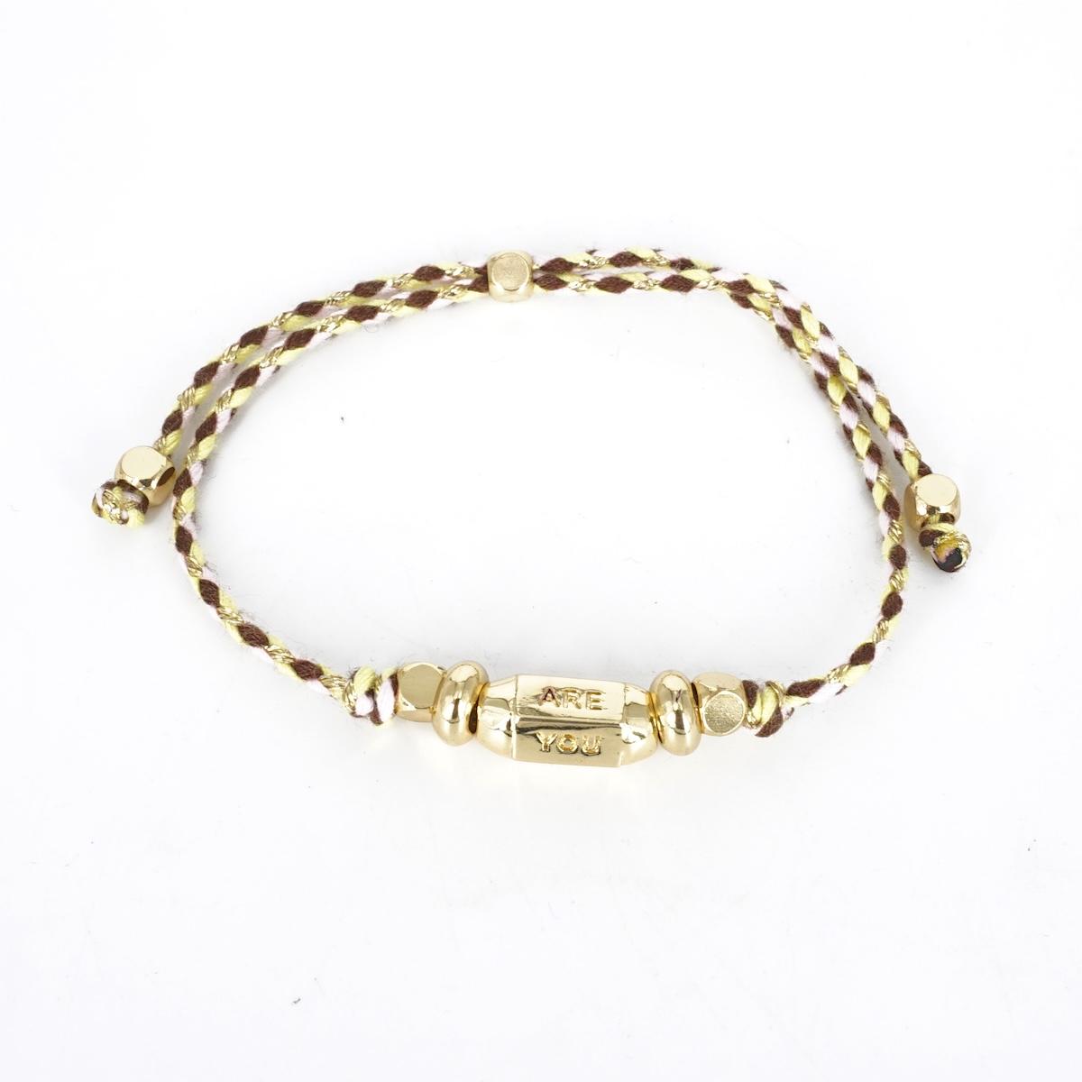 BRACCIALE CORDINO SCRIGNO MINI YOU ARE YOU BRACCIALE CORDINO SCRIGNO MINI YOU ARE YOU SOPHIE GIOIELLI 