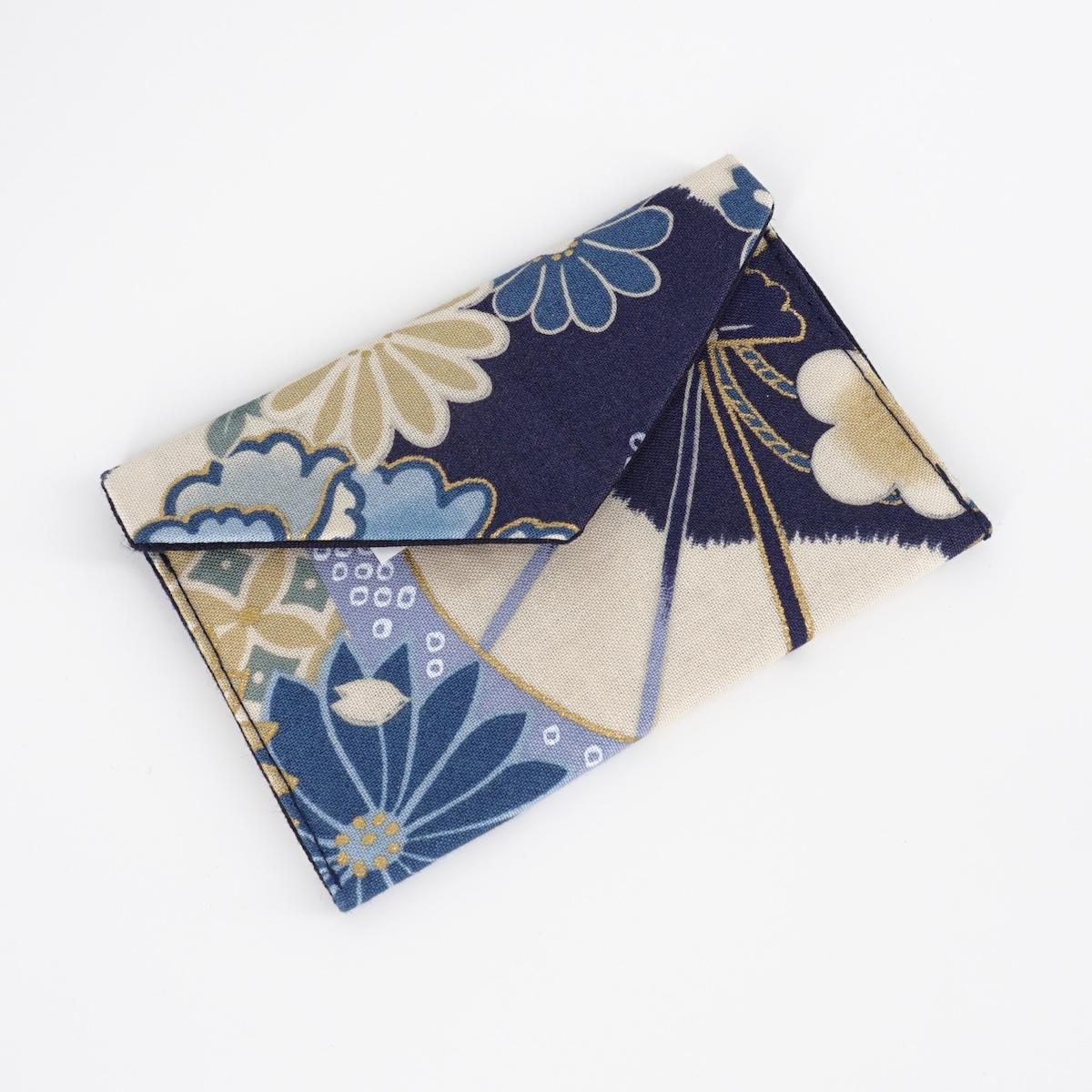 Portacarte FIORI BLU