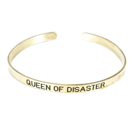 Bracciale fascia super sottile QUEEN OF DISASTER BRACCIALE SUPER SOTTILE QUEEN OF DISASTER BERC SOPHIE 