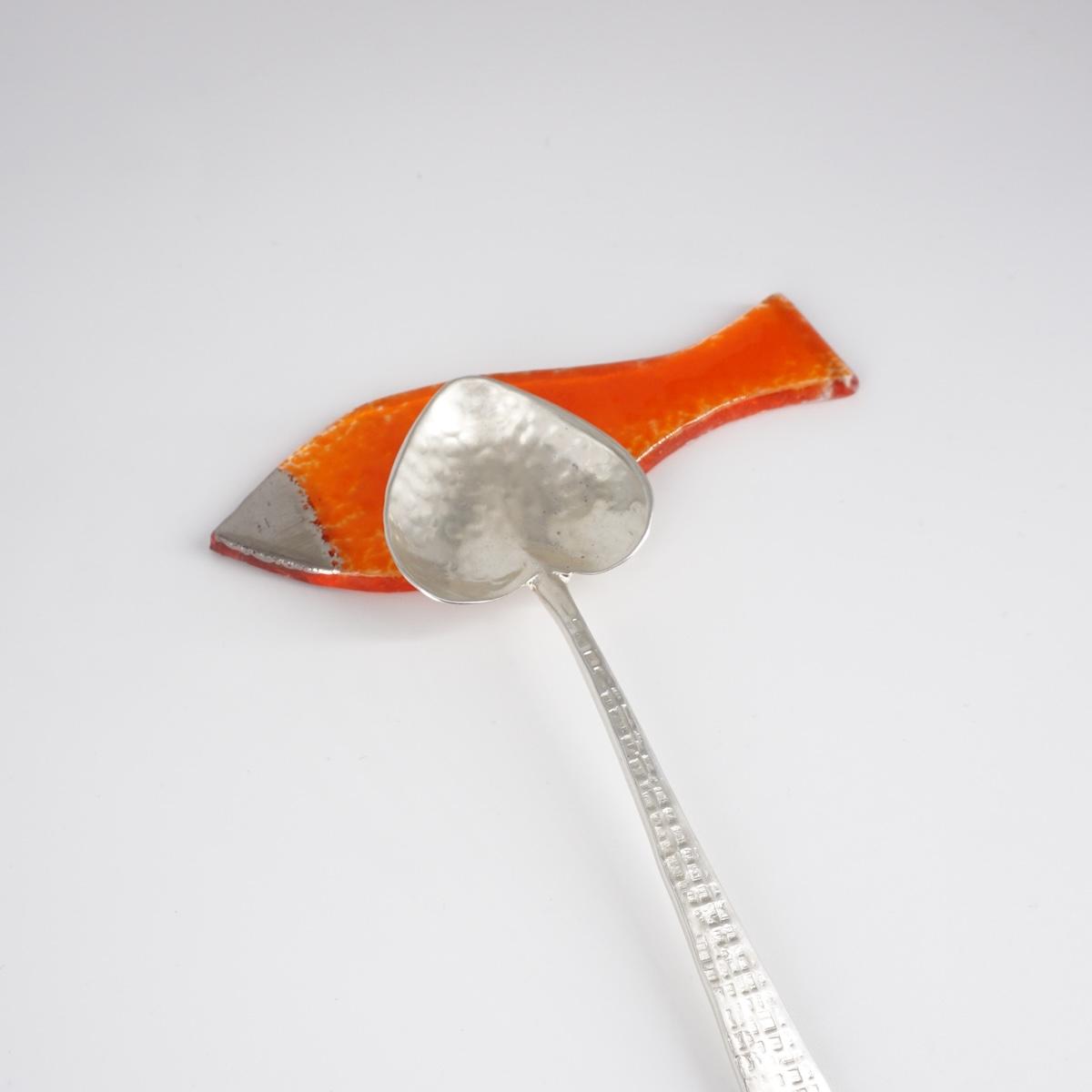 Poggiaposate PESCIOLINO arancione