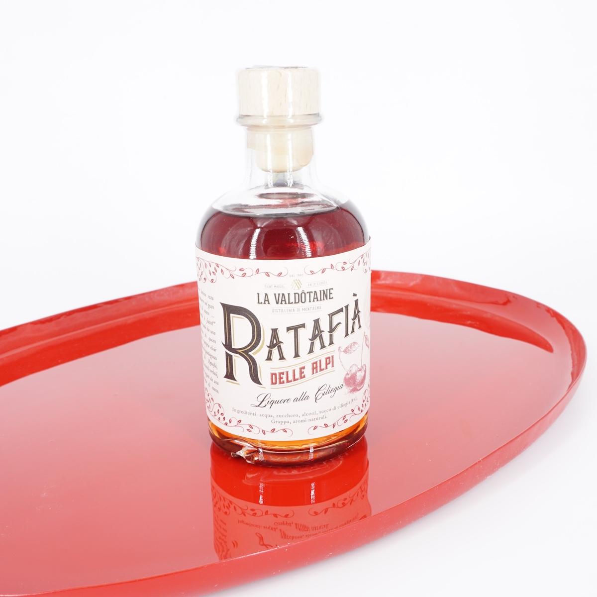 Bottiglia distillato RATAFIA' RATAFIÀ 200ML  Valdotaine 