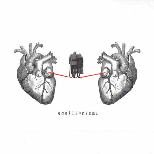 Babel STAMPA EQUILIBRISMI CUORE CUOREANZIANI BIANCO