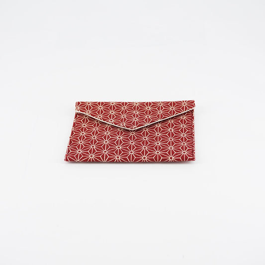 Portacarte STELLE ORIGAMI ROSSO