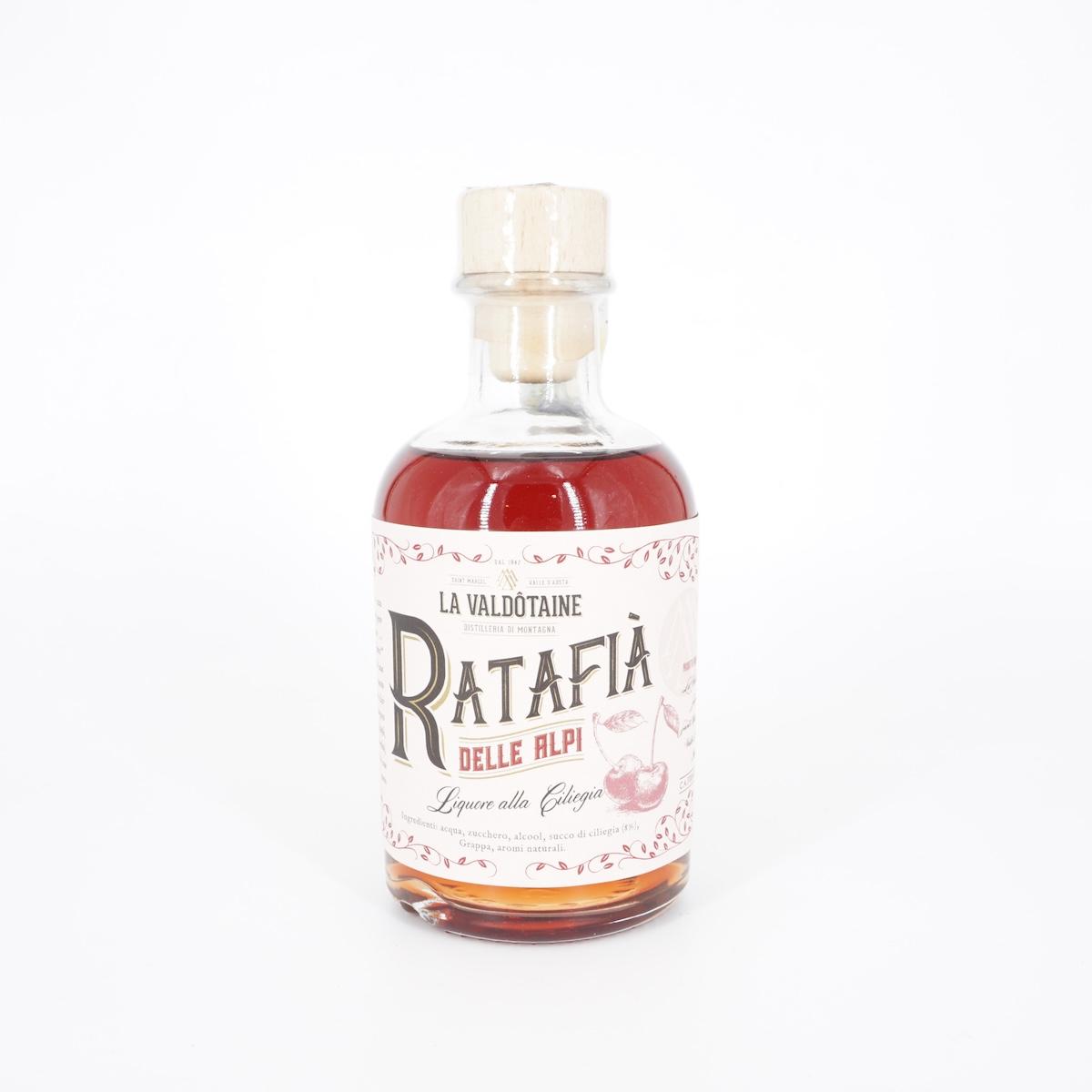 Bottiglia distillato RATAFIA' RATAFIÀ 200ML  Valdotaine 