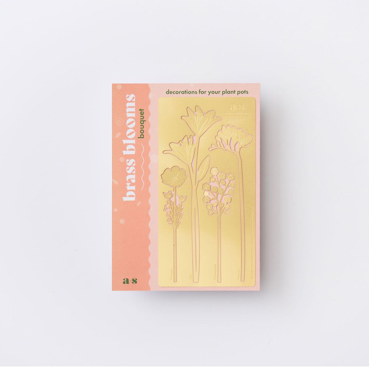 Brass Bouquet Flowers