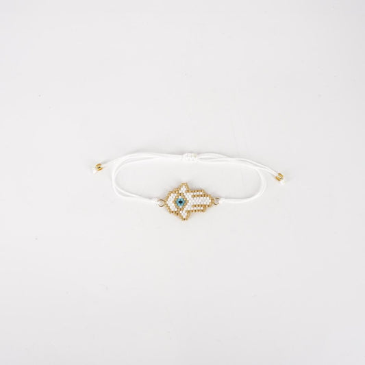 SOPHIE GIOIELLI BRACCIALE MEXICOMANO FATIMA BIANCO