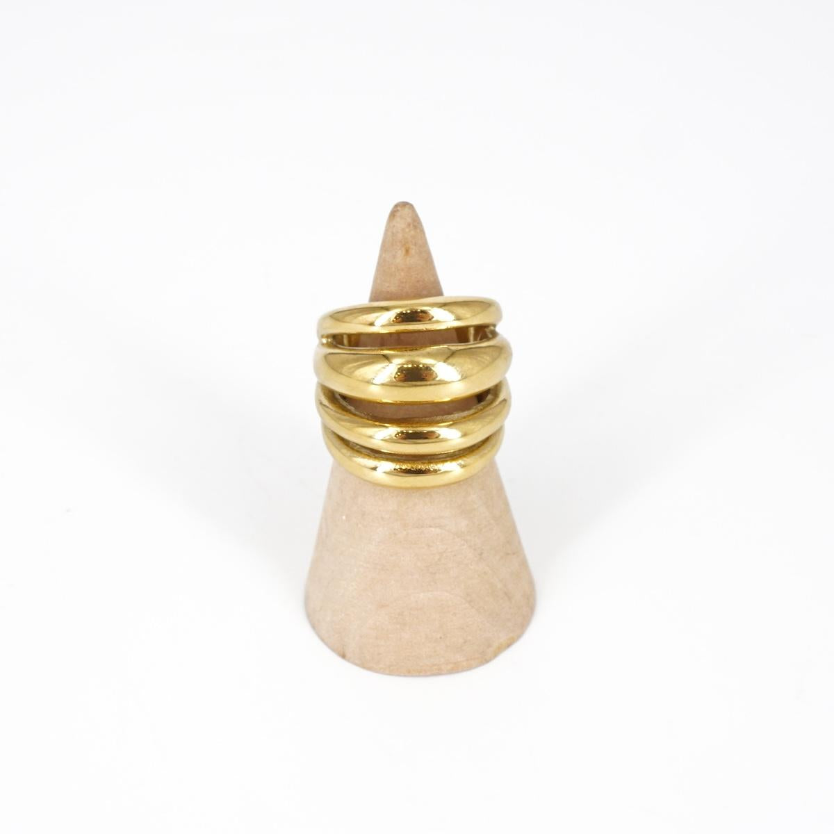 ANELLO VINTAGE QUATTRO RIGHE ANELLO BIG VINTAGE QUATTRO RIGHE SOPHIE GIOIELLI 