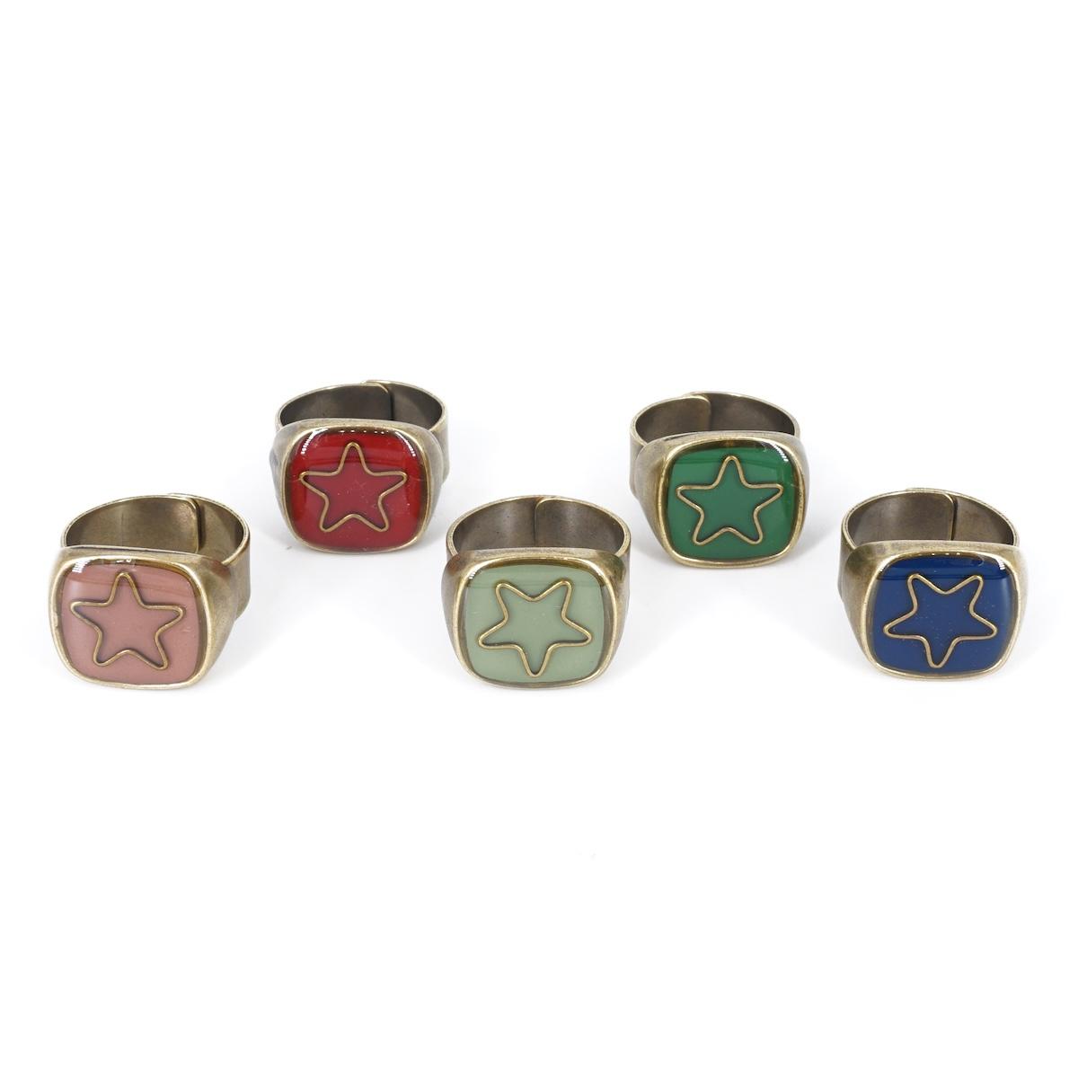 ANELLO STELLA ROSA CIPRIA ANELLO STELLA ROSA CIPRIA UNIQUE UNCONVENTIONAL DETAILS 