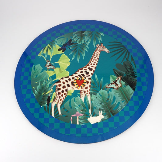 SOTTOPIATTO TONDO GIRAFFA