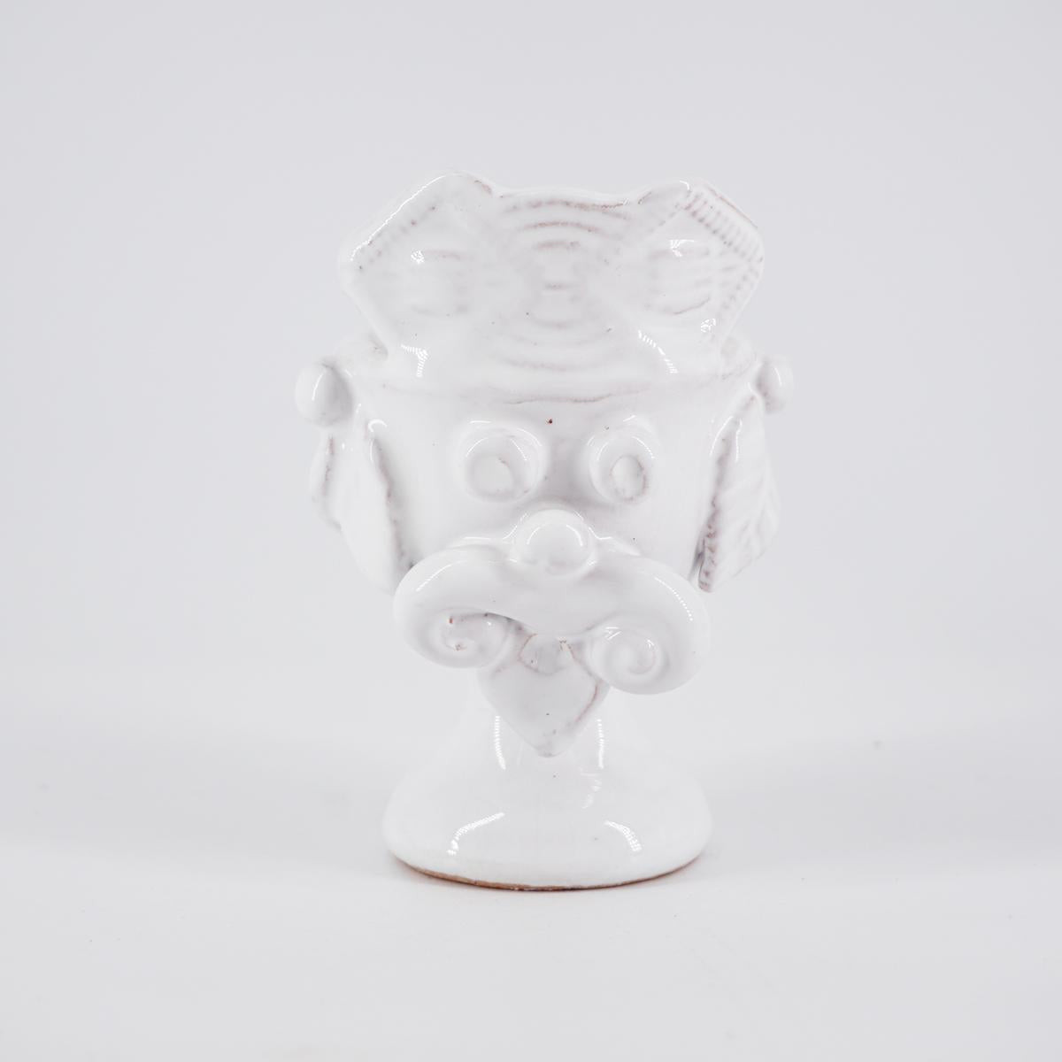 Coquetier Mori GRECA blanc