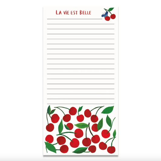 Magnetic notepad CHERRY TIME