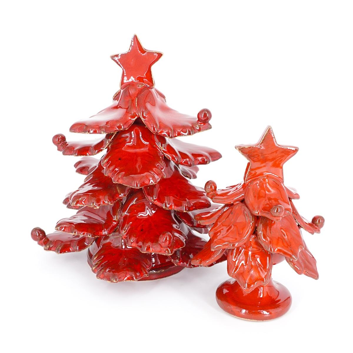 Albero di Natale ROSSO large ALBERO ROSSO MEDIUM  FRATANTONI 