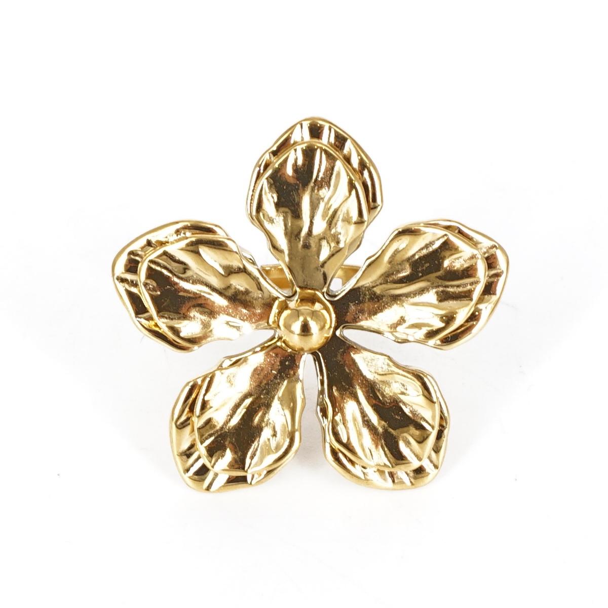 ANELLO FIORE MARTELLATO ANELLO FIORE MARTELLATO  SOPHIE GIOIELLI 