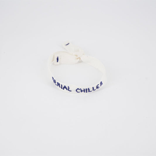SERIAL CHILLER white bracelet