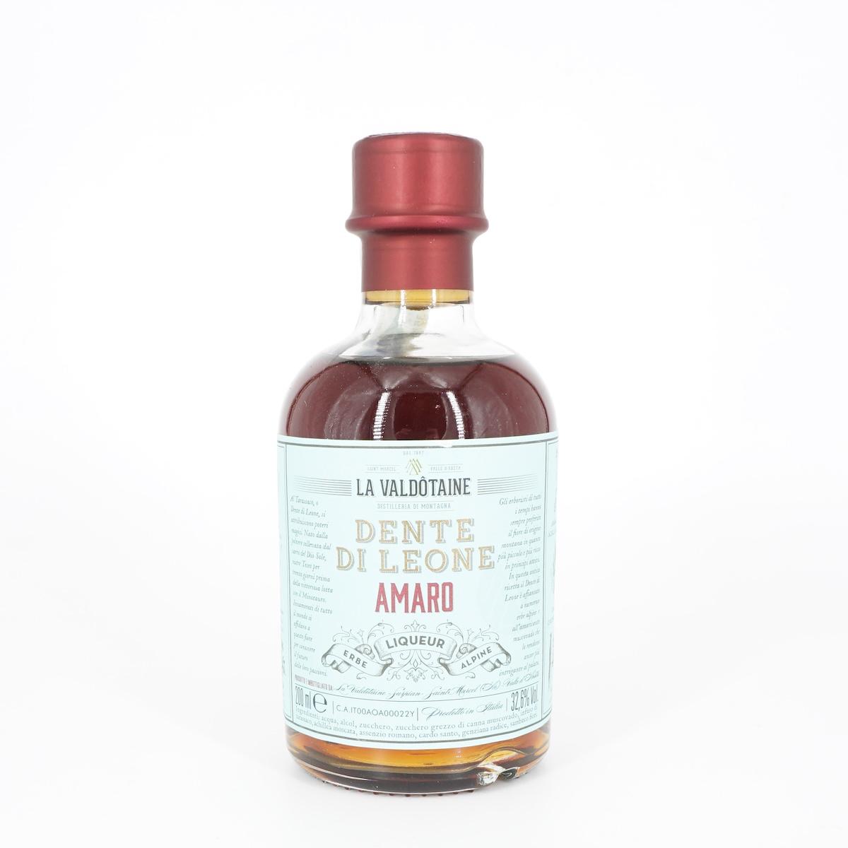 Bottiglia distillato AMARO DENTE DI LEONE AMARO DENTE DI LEONE 200ML  Valdotaine 