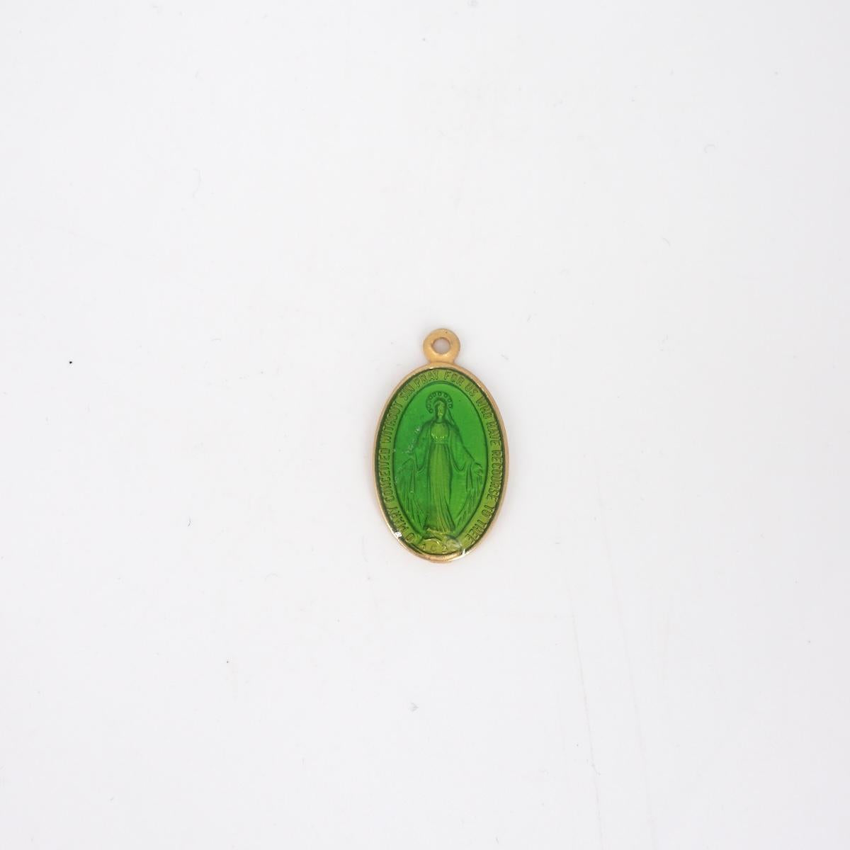CHARM MADONNINA MEDIUM VERDE CHARM MADONNINA MEDIUM VERDE SOPHIE GIOIELLI 