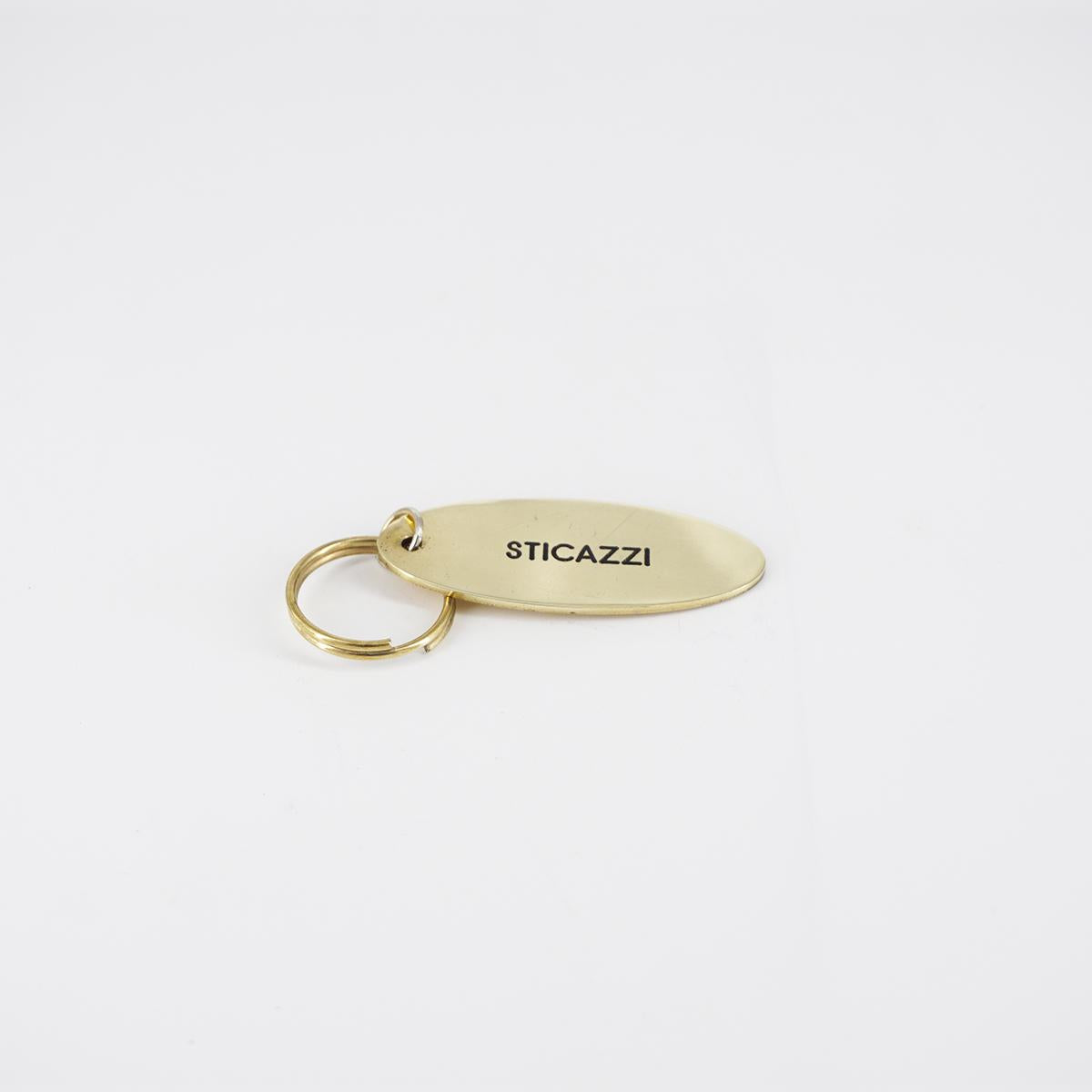 Porte-clés ovale STICAZZI