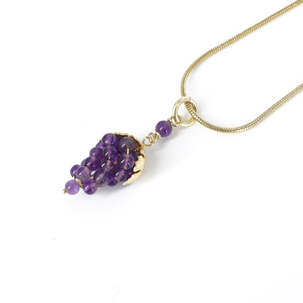 Charm GRAPPOLO D'UVA VIOLA CHARM GRAPPOLO CV VIOLA CORALLO 