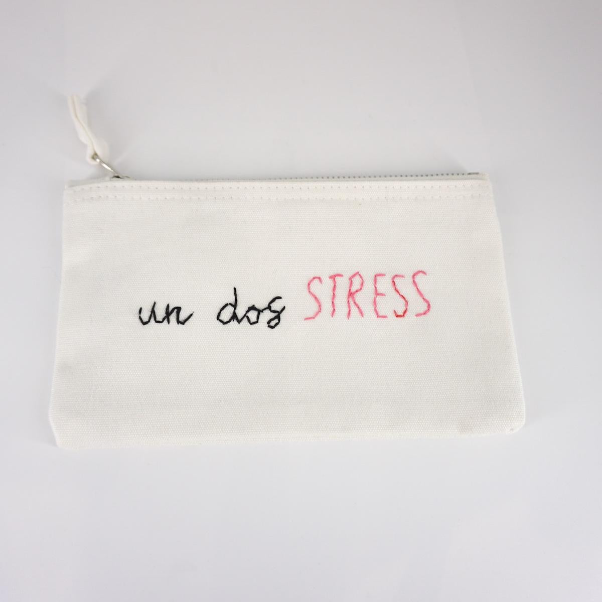 Piattina ricamata UN DOS STRESS