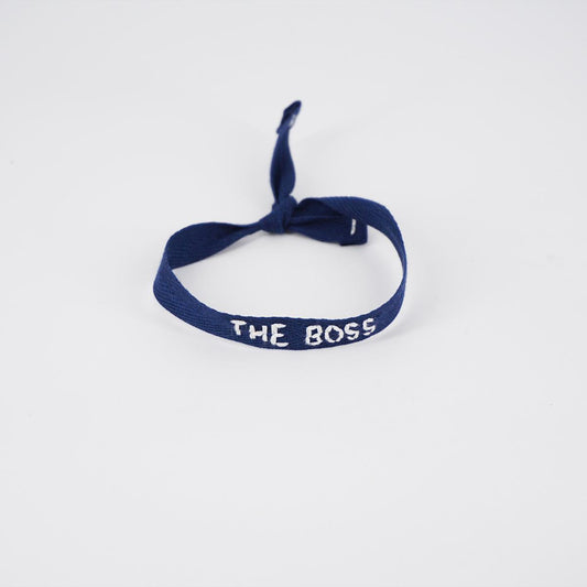 THE BOSS blue bracelet