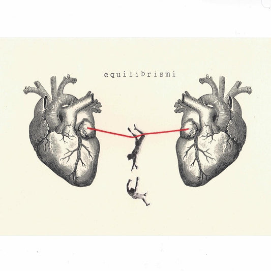 Babel STAMPA EQUILIBRISMI CUORE CUORECADUTA NATURALE