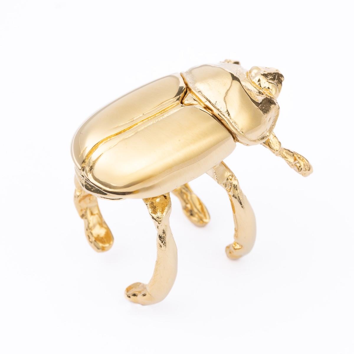 Anello SCARABEO ORO femmina large ANELLO SCARABEO ORO F LARGE OFFICINE904 