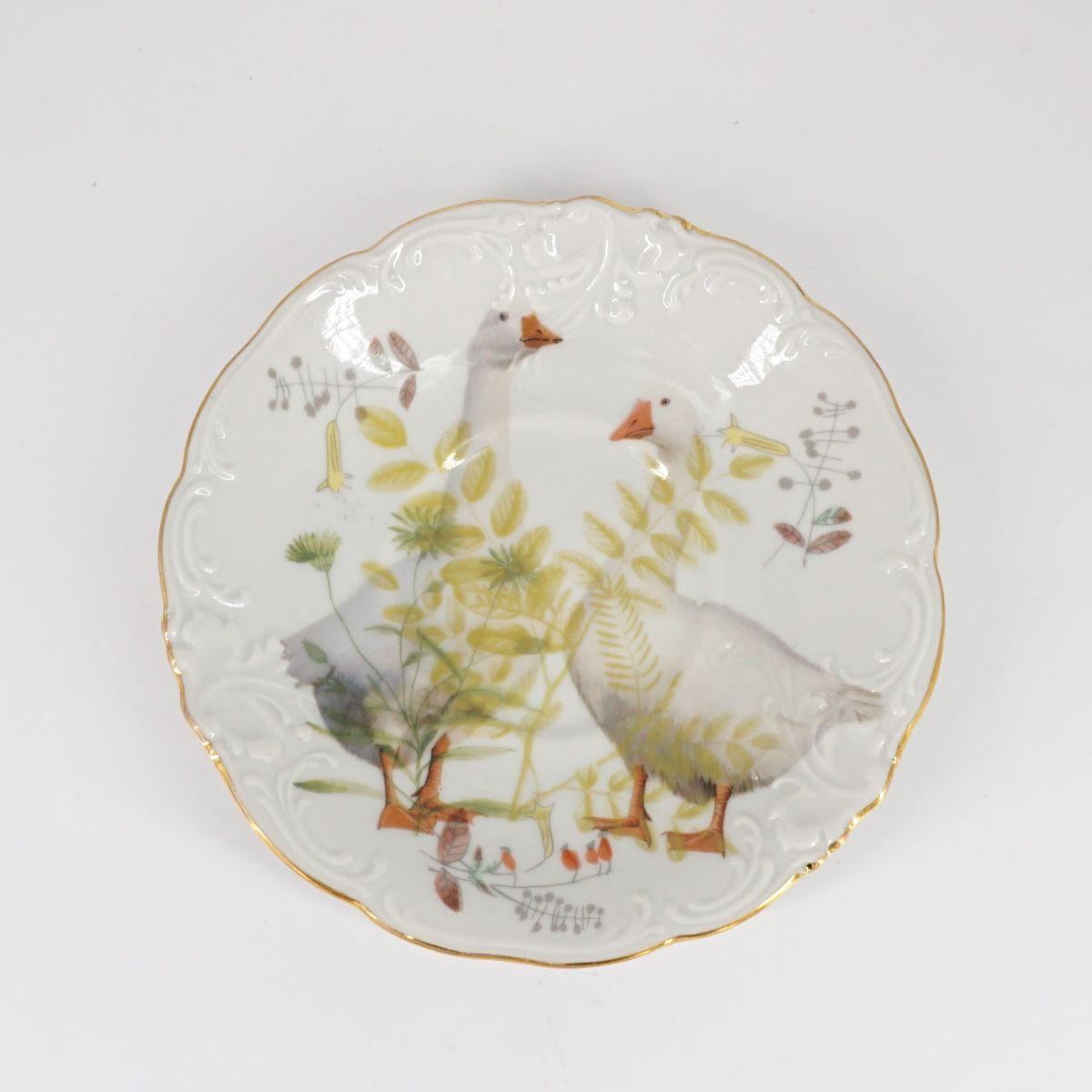 GEESE tea plate