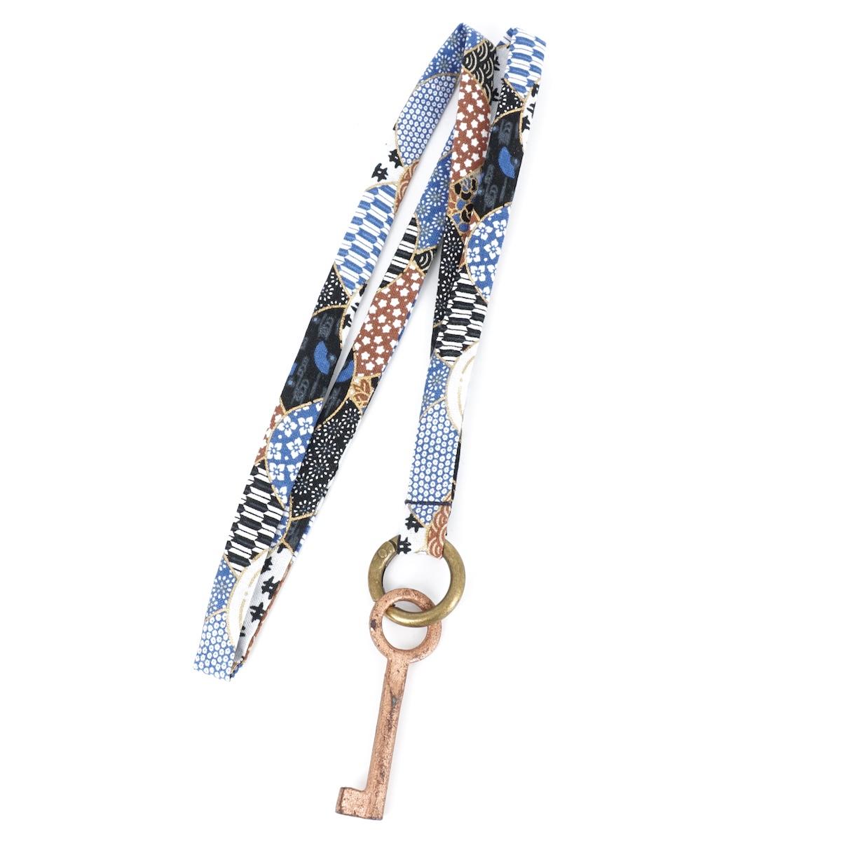 Portachiavi lungo GIAPPONE BLU PORTACHIAVI LUNGO GIAPPONE BLU SEN FACTORY 