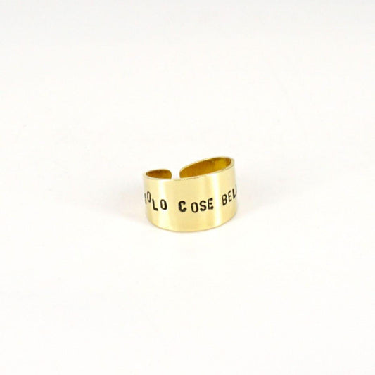 Loti ANELLO SFASATO SOLO COSE BELLE
