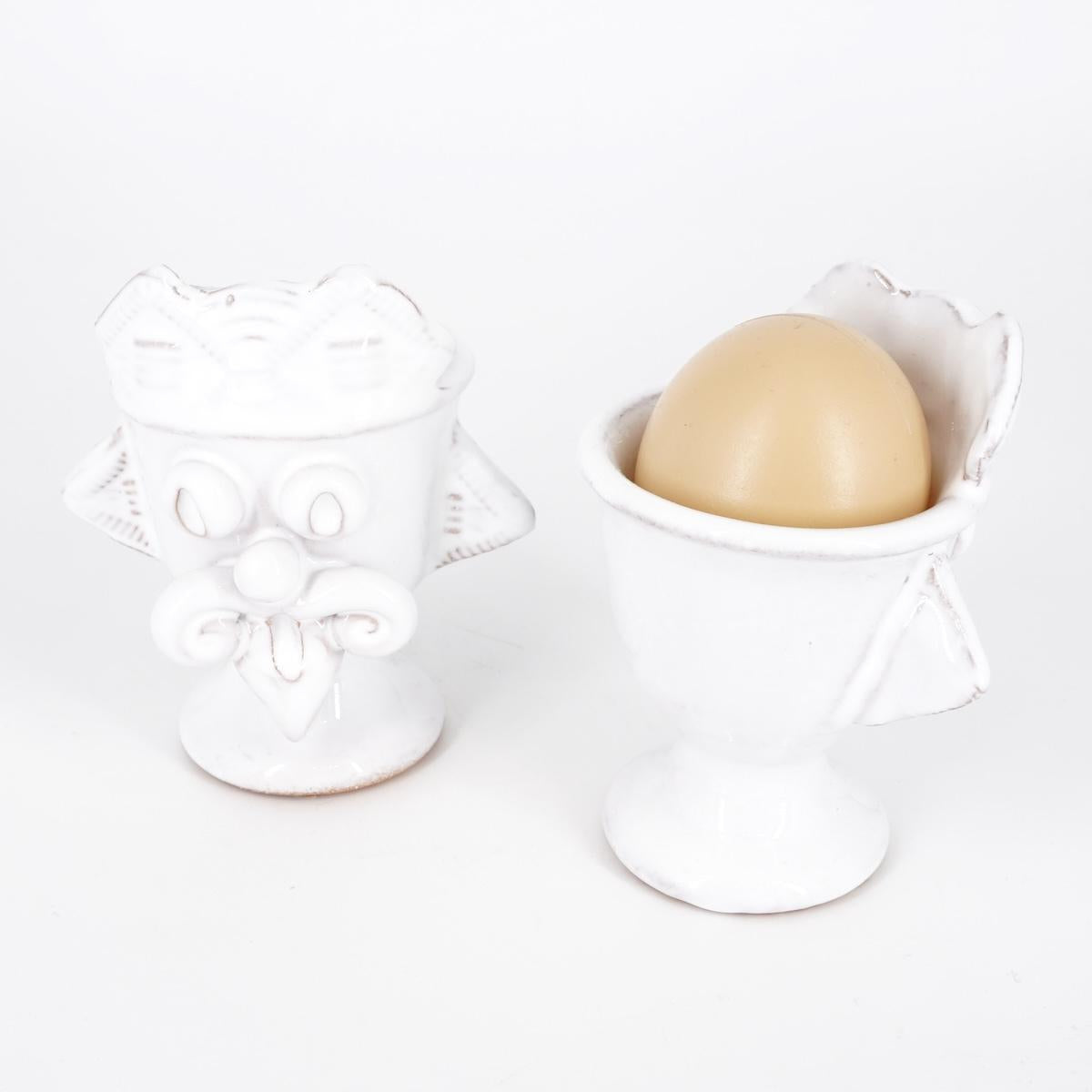 Mori portauovo GRECA bianco MORI PORTAUOVO GRECA BIANCO FRATANTONI 