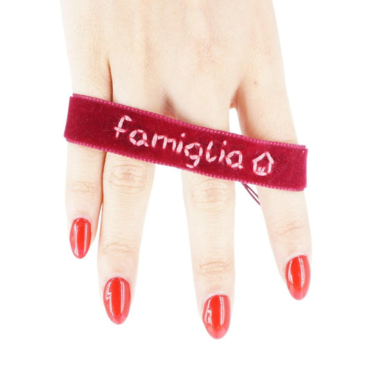 Bracciale in velluto FAMIGLIA BRACCIALE VELLUTO FAMIGLIA NOMADEA 