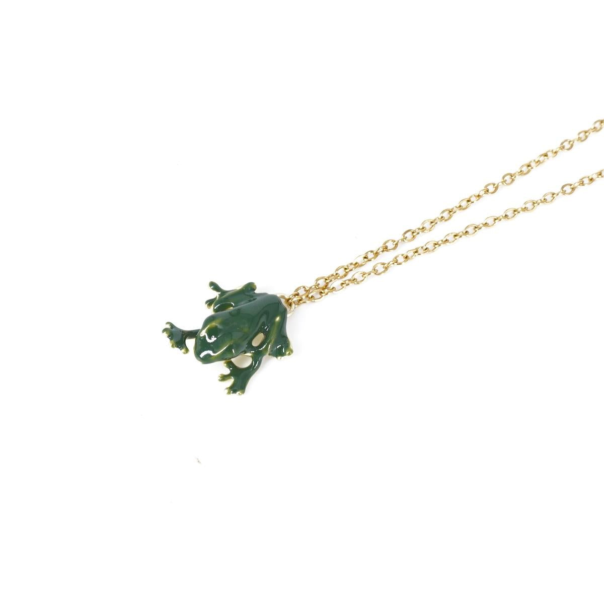 Collana RANOCCHIETTA COLLANA CATENINA UN CHARM RANA  SVEVA 