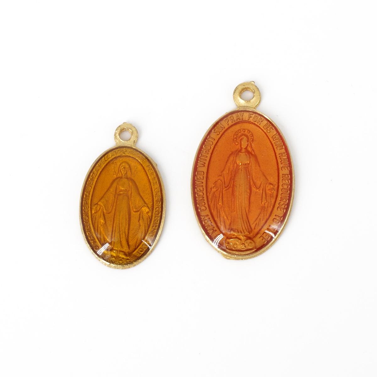 CHARM MADONNINA MEDIUM ARANCIONE CHARM MADONNINA MEDIUM ARANCIO SOPHIE GIOIELLI 