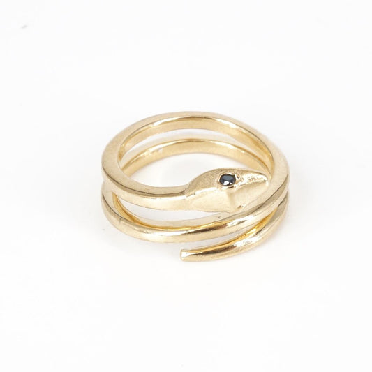 Black Snake Ring