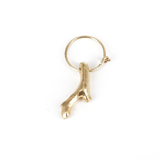 Mono hoop conchiglia corallo