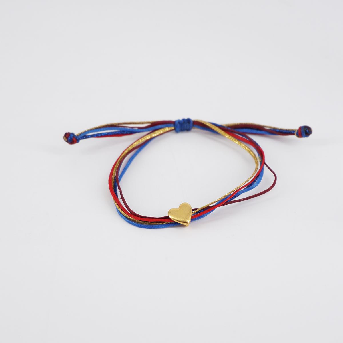 5-strand HEART bracelet