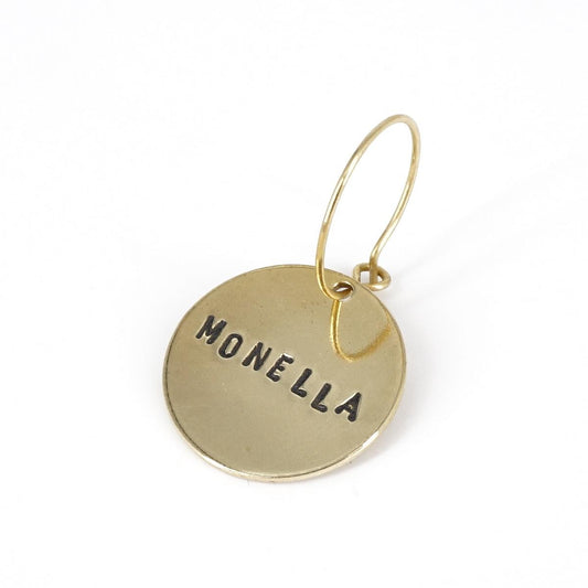 Orecchino tondo L MONELLA
