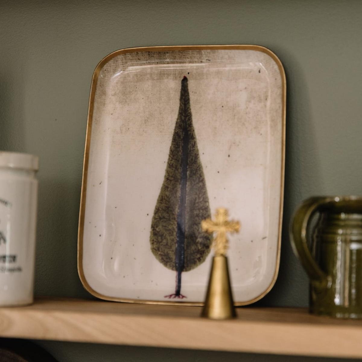 Vassoio CIPRESSO medium VASSOIO MEDIUM CIPRESSO  BONCOEURS 