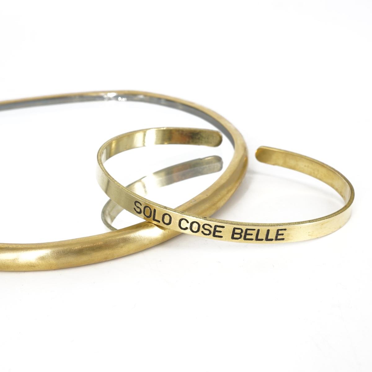 Bracciale fascia super sottile SOLO COSE BELLE BRACCIALE SUPER SOTTILE SOLO COSE BELLE BERC SOPHIE 